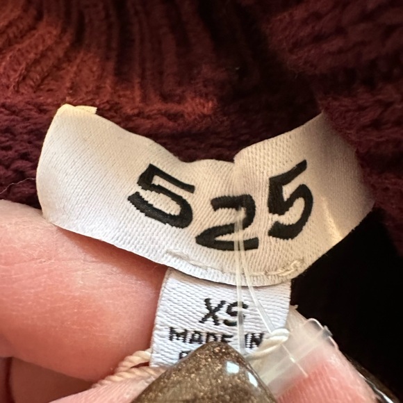 REVOLVE 525 Laced Back Turtleneck Sweater XS NWT - Picture 5 of 13